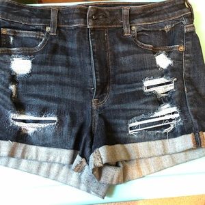 American eagle high rise shorts